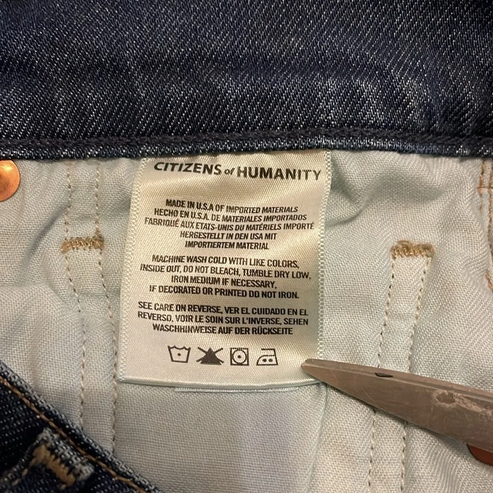 Citizens Of Humanity Dark Blue Jeans - Picture 6 of 8